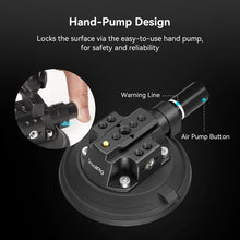 Load image into Gallery viewer, Heavy-Duty 4" Suction Cup Mount - Max 10kg Static Load for Filming in Vehicles
