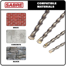 Load image into Gallery viewer, 8-Piece SDS Plus 12-Inch Drill Bit Set - Ideal for Contractors &amp; DIY Enthusiasts