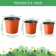 Load image into Gallery viewer, Versatile 1500 Pcs Nursery Pots with Drainage - Perfect for Succulents &amp; More