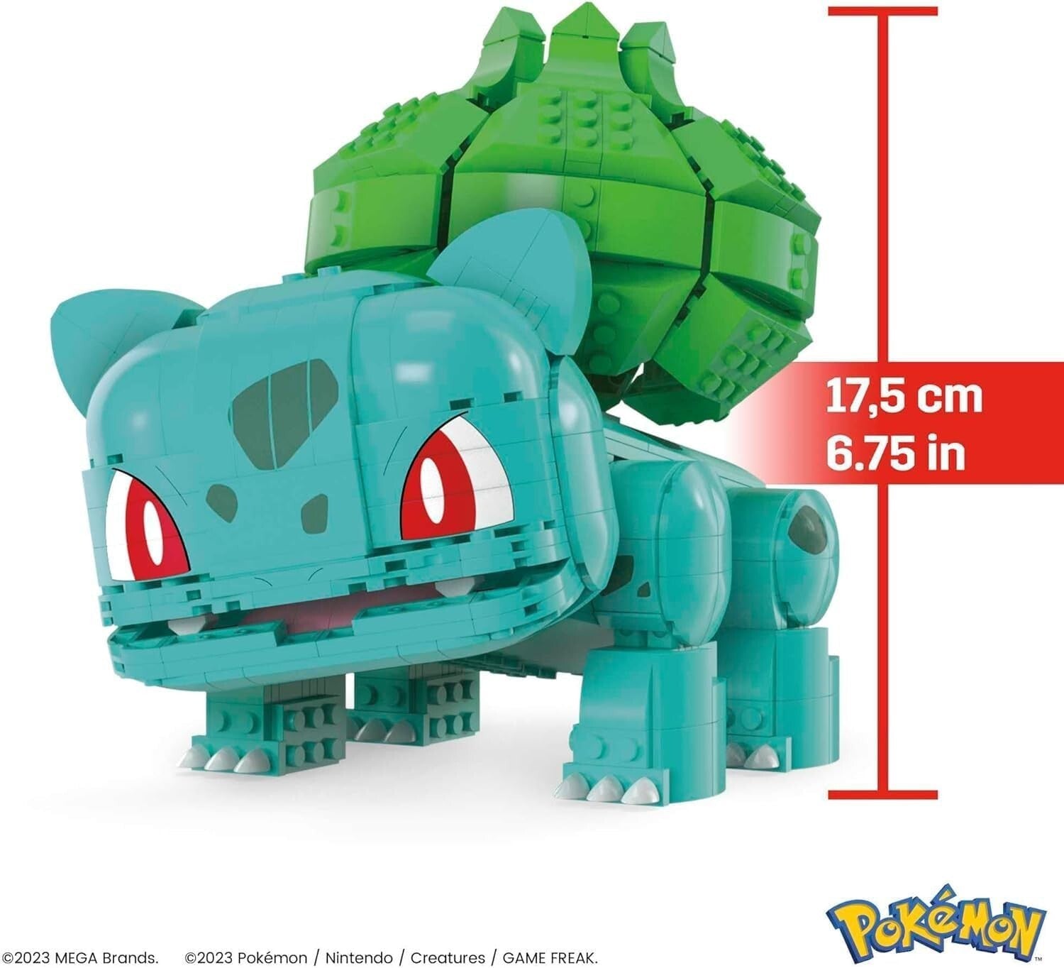 355-Piece Buildable Bulbasaur Action Figure - Perfect Gift for Pokémon Fans