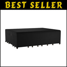 Load image into Gallery viewer, Heavy-Duty Waterproof Patio Furniture Cover - 128x64 inch Rectangular Protector