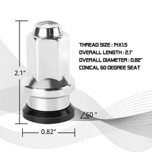Load image into Gallery viewer, Replacement Lug Nuts for Ford F250/F350 - 32PCS with Corrosion-Resistant Finish