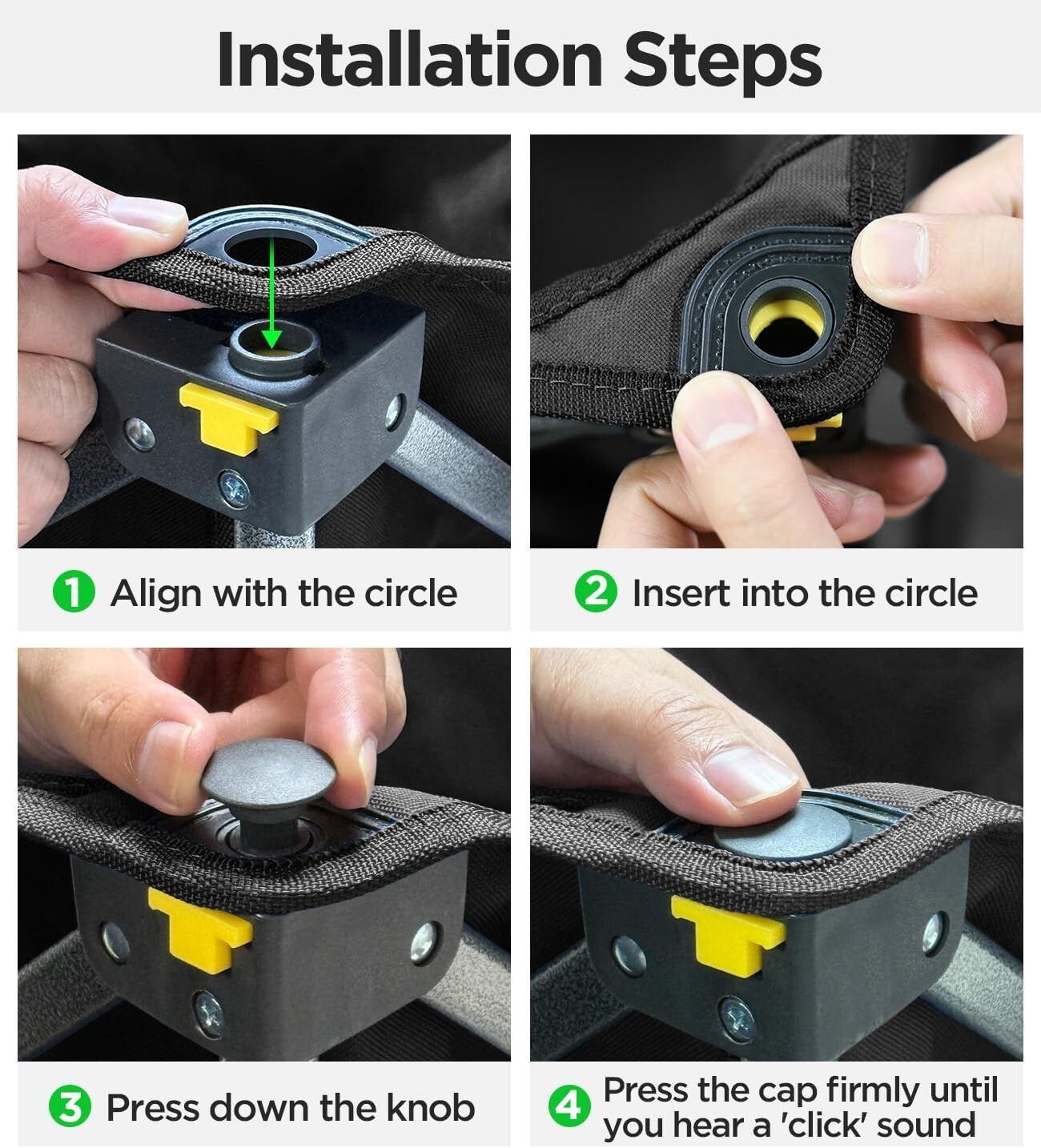 220lb Capacity Collapsible Beach Wagon with Large Wheels - All-Terrain Utility