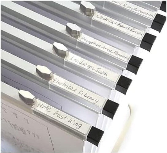 Comprehensive Blueprint Holder Clamp Set – 6 x 42-Inch Heavy-Duty Clips Included