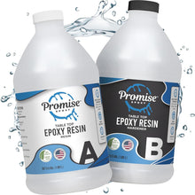 Load image into Gallery viewer, 1 Gallon Crystal Clear Epoxy Resin Kit for Food Safe Art &amp; Craft Projects