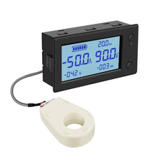 Load image into Gallery viewer, Advanced DC Voltage &amp; Current Monitor 0-300V 200A with Backlit LCD Display
