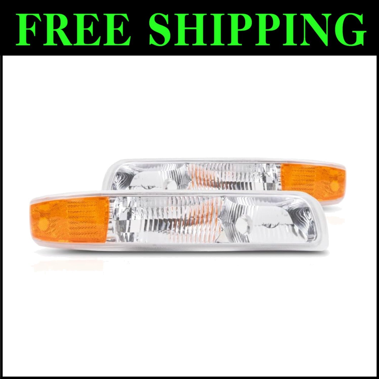 Chevy Tahoe 2001-2006 Waterproof Signal Corner Light - Pair for Safe Driving