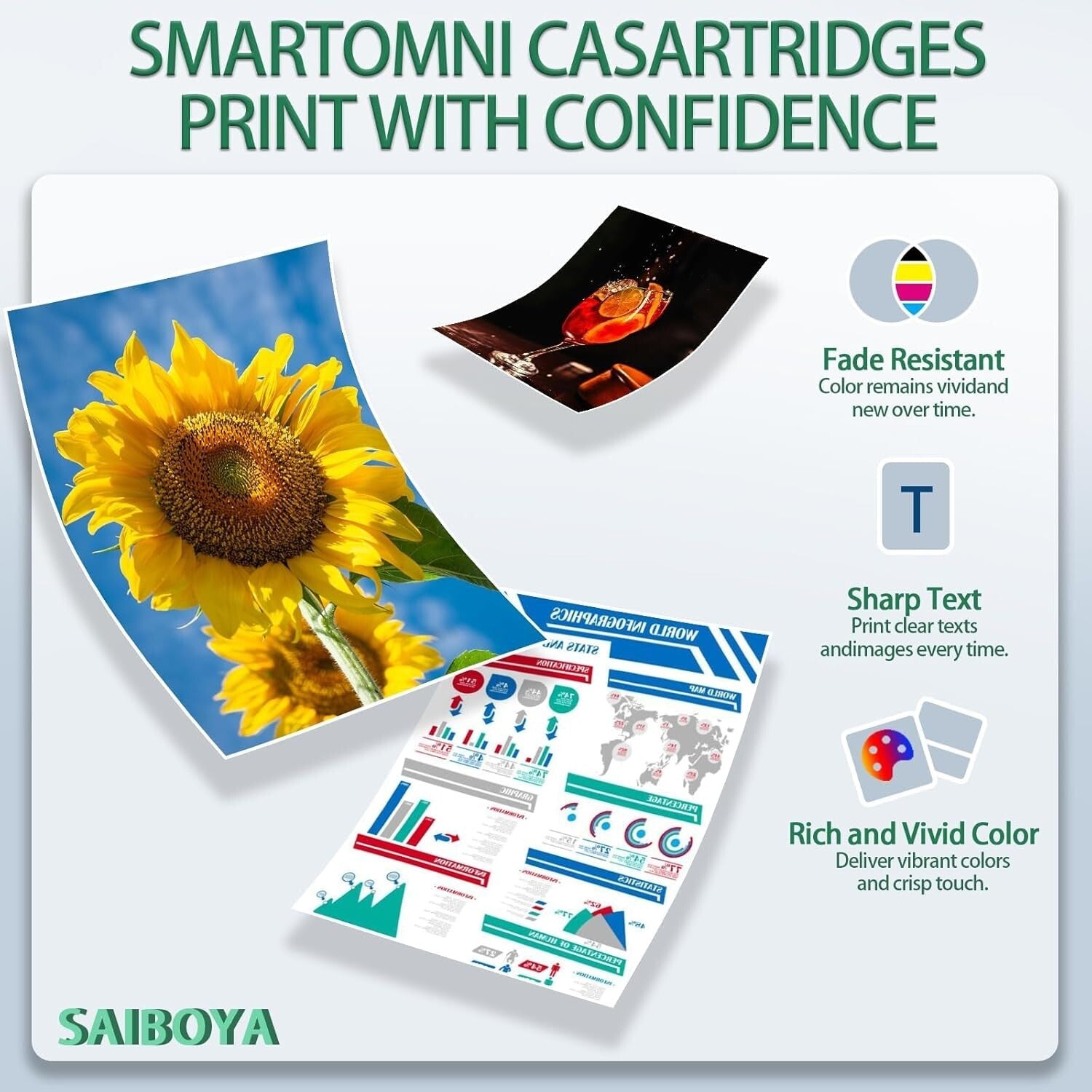 Xerox Phaser 6510 and WorkCentre 6515 Drum Cartridges - Rich Color & Quality