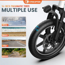 Load image into Gallery viewer, Urban 350W Folding Electric Ebike - 37 Miles Range, Adjustable Seat, GPS Enabled