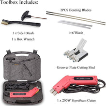 Load image into Gallery viewer, Versatile Electric Hot Knife Kit: 200W Foam Cutter with Adjustable Temperature