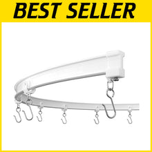 Load image into Gallery viewer, Innovative 20 ft Hospital Curtain Track System - Customizable for All Spaces