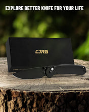 Load image into Gallery viewer, Lightweight CJRB Pyrite Pocket Knife – Perfect for Camping &amp; Everyday Carry
