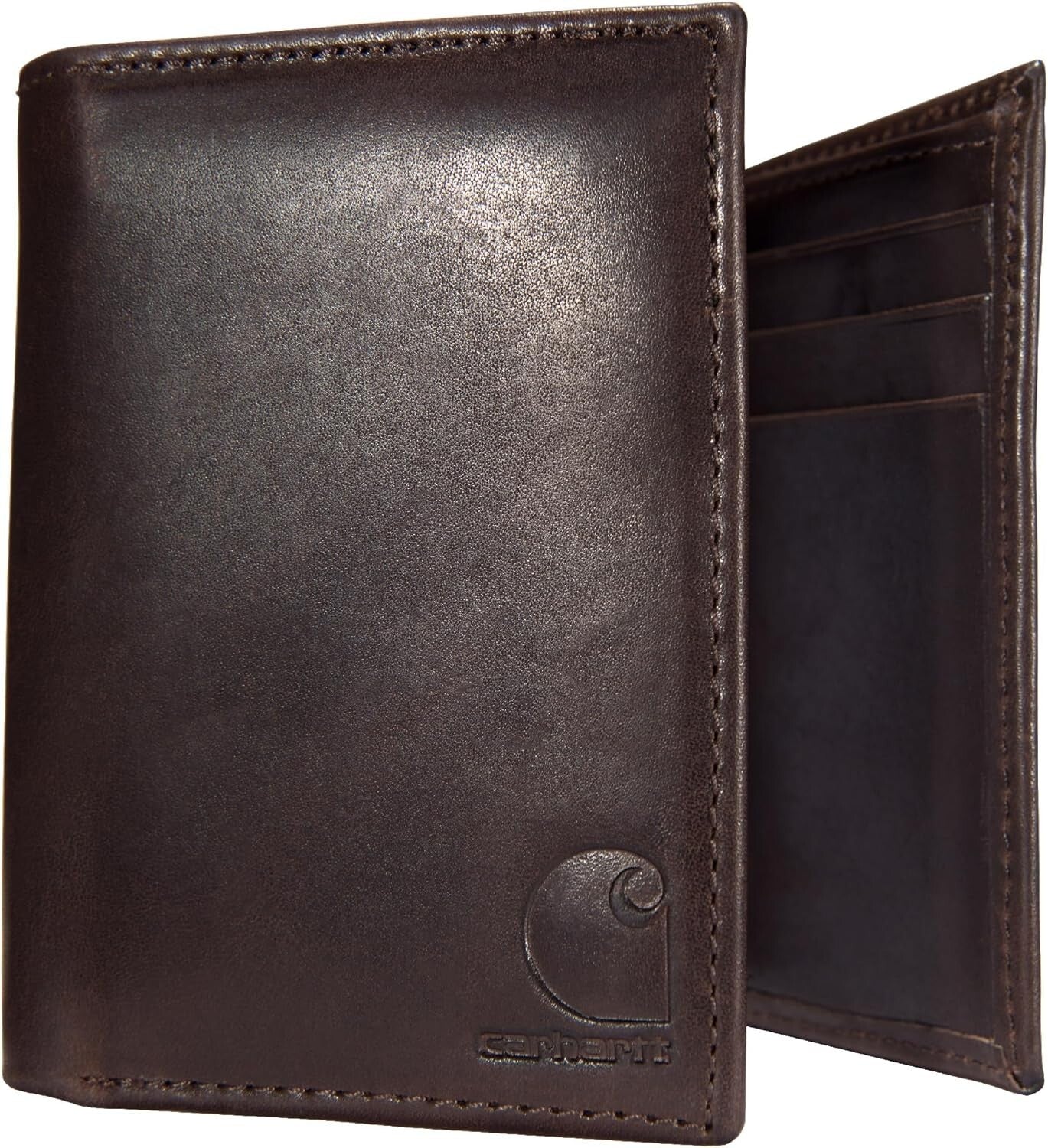 Durable Men's Wallet in 100% Oil-Finished Leather - Multiple Styles Available