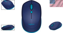 Load image into Gallery viewer, Travel-Friendly Blue Bluetooth Mouse - Optical Performance with Wireless Freedom