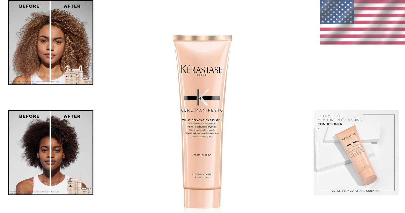 Detangling Hydration Conditioner for Wavy & Curly Hair - 8.5 Fl Oz by KÉRASTASE