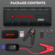 Load image into Gallery viewer, Compact Car Jump Starter with Intelligent Safety Features &amp; Dual Device Charging