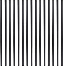 Load image into Gallery viewer, Matte Black Aluminum Balusters 32-Inch Round, Pack of 50 - Never-Rust Design
