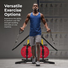Load image into Gallery viewer, Heavy-Duty Alloy Steel Home Gym with Bi-Directional Arms - Safely Train Anytime