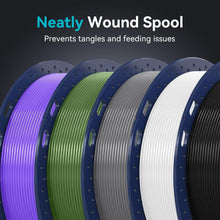 Load image into Gallery viewer, Strong &amp; Reliable 3D Printer PLA+ Filament - 8 Mini Spools 0.25kg, Multi-Color