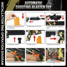 Load image into Gallery viewer, Complete Foam Blaster Set: Sniper Rifle with Scope &amp; 100 Bullets for Teens