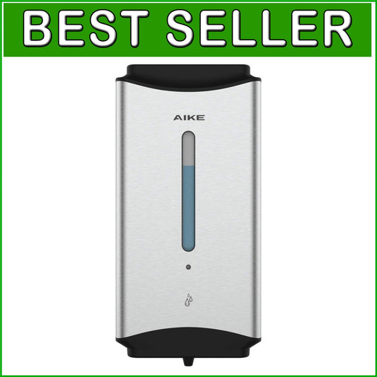 Brushed Stainless Steel 1100ml Soap Dispenser - Adjustable & Durable Design