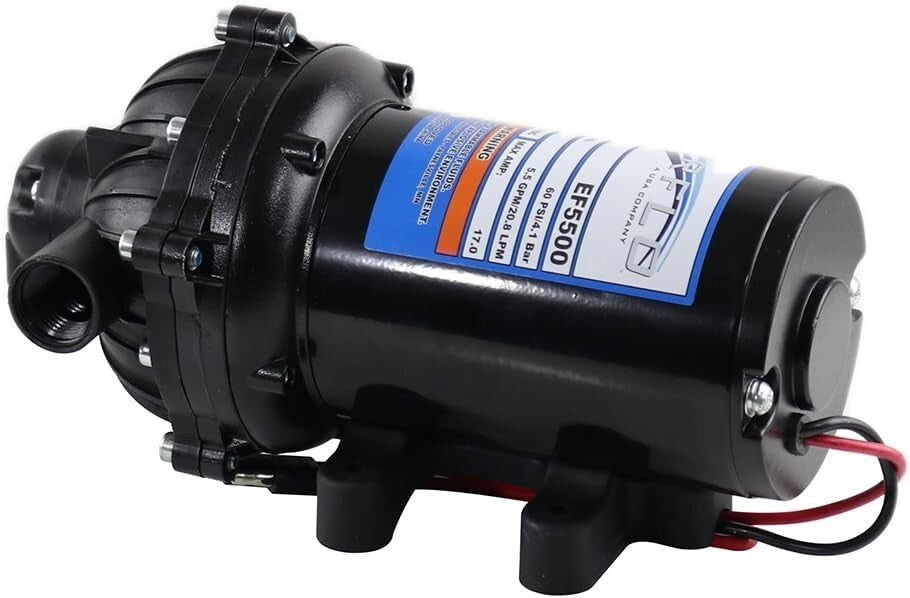Fiberglass-Reinforced 12V Diaphragm Pump - Ideal for Agricultural Applications