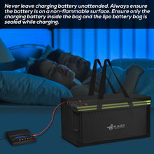 Load image into Gallery viewer, Three-Proof Large Battery Bag for 200Ah Lithium - Fire, Water &amp; Explosion Safe