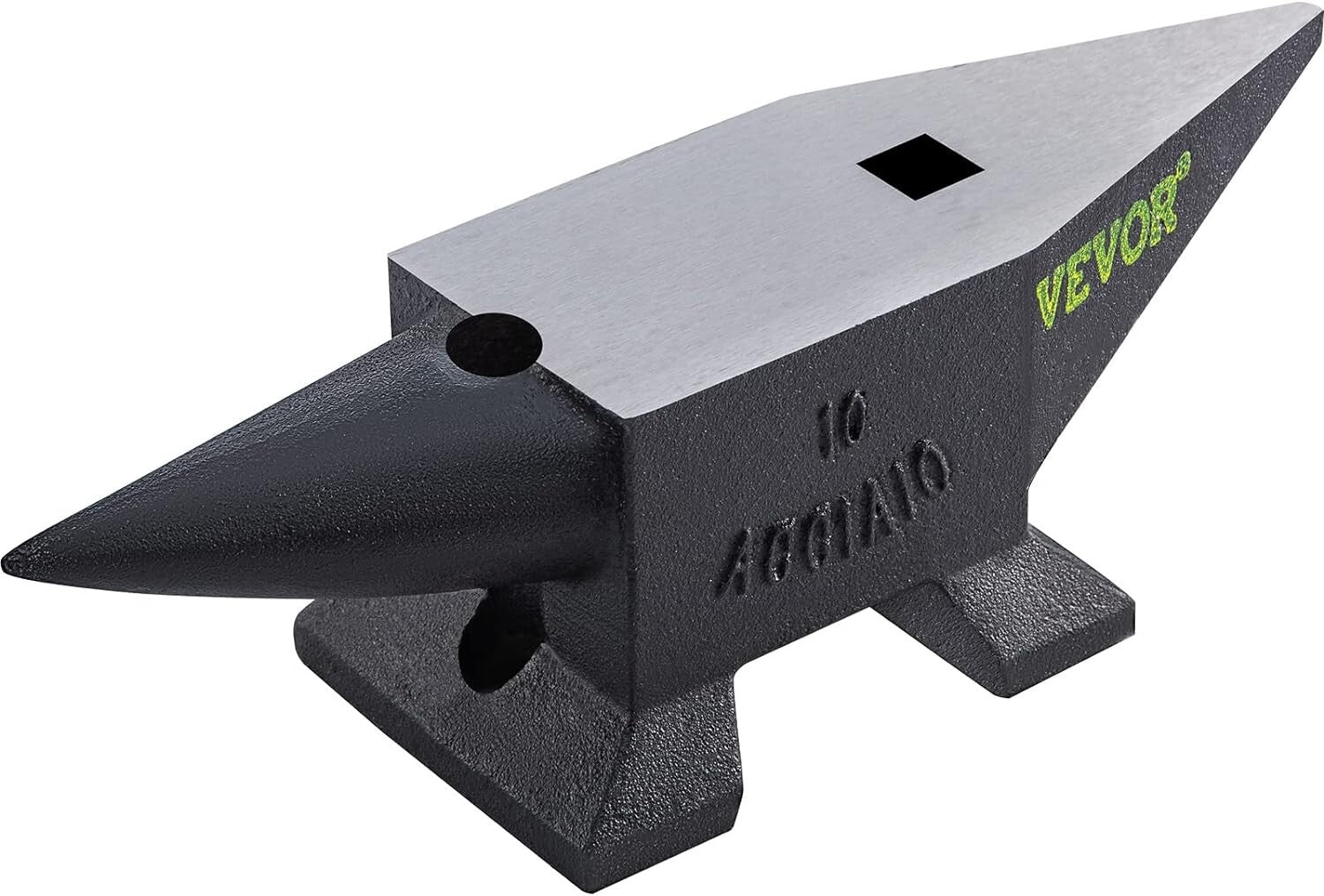 22 lbs Cast Steel Anvil for Blacksmithing - Large Countertop & Stable Base