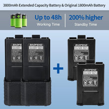 Load image into Gallery viewer, High Power UV-5R Handheld Radio: 8W Transmission, USB Charging + Earpiece Bundle