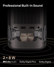 Load image into Gallery viewer, Compact 1080P Projector with 2X8W Speakers &amp; Auto Focus for Ultimate Flexibility