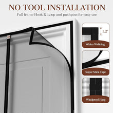 Load image into Gallery viewer, Easy-Install Magnetic Screen Door, Fits 74" x 80" - Enjoy Fresh Air Effortlessly