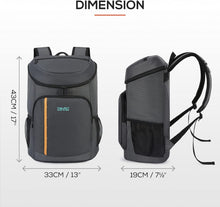 Load image into Gallery viewer, Durable Leak-Proof Backpack Cooler - 30 Can Capacity, Ideal for Picnics &amp; Hiking