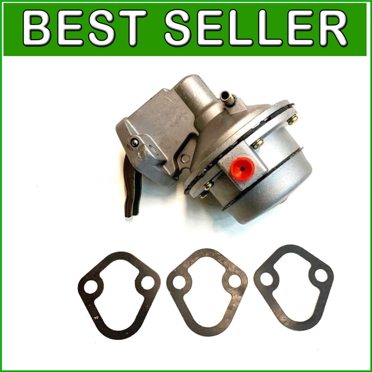 Cast Iron Marine Fuel Pump for V-8 Engines - Replaces 18-7288, 812454A3 Parts