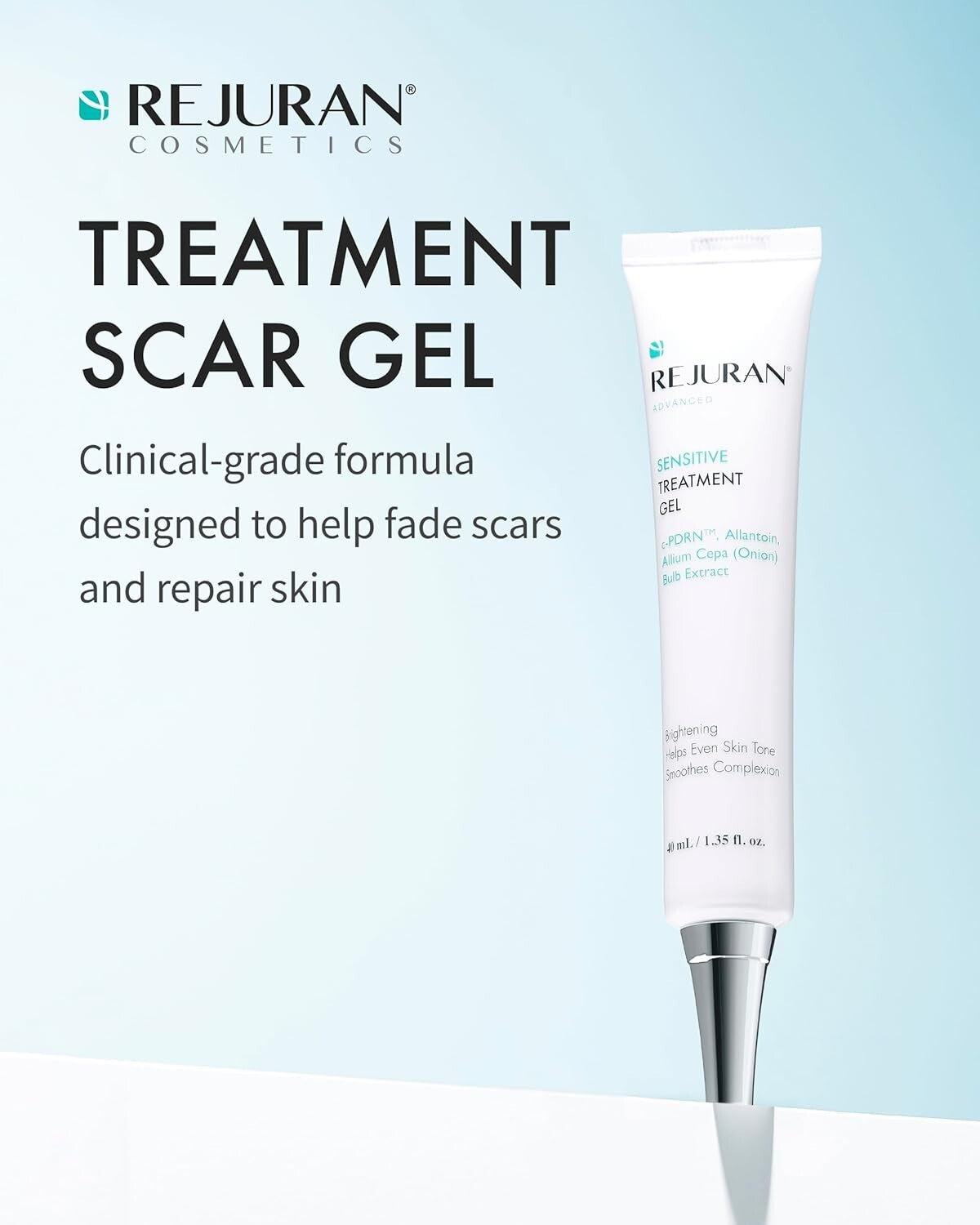 Clinical-Grade Scar Healing Gel with c-PDRN - 1.35 fl oz of Advanced Repair