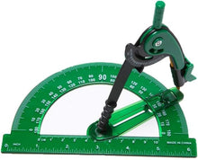 Load image into Gallery viewer, Precision Safety Compass and 6-Inch Protractor Combo - Assorted 12 Packs