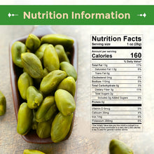 Load image into Gallery viewer, 5LB Bag of Roasted Shelled Pistachios - Low Sodium, Perfect for Healthy Snackers