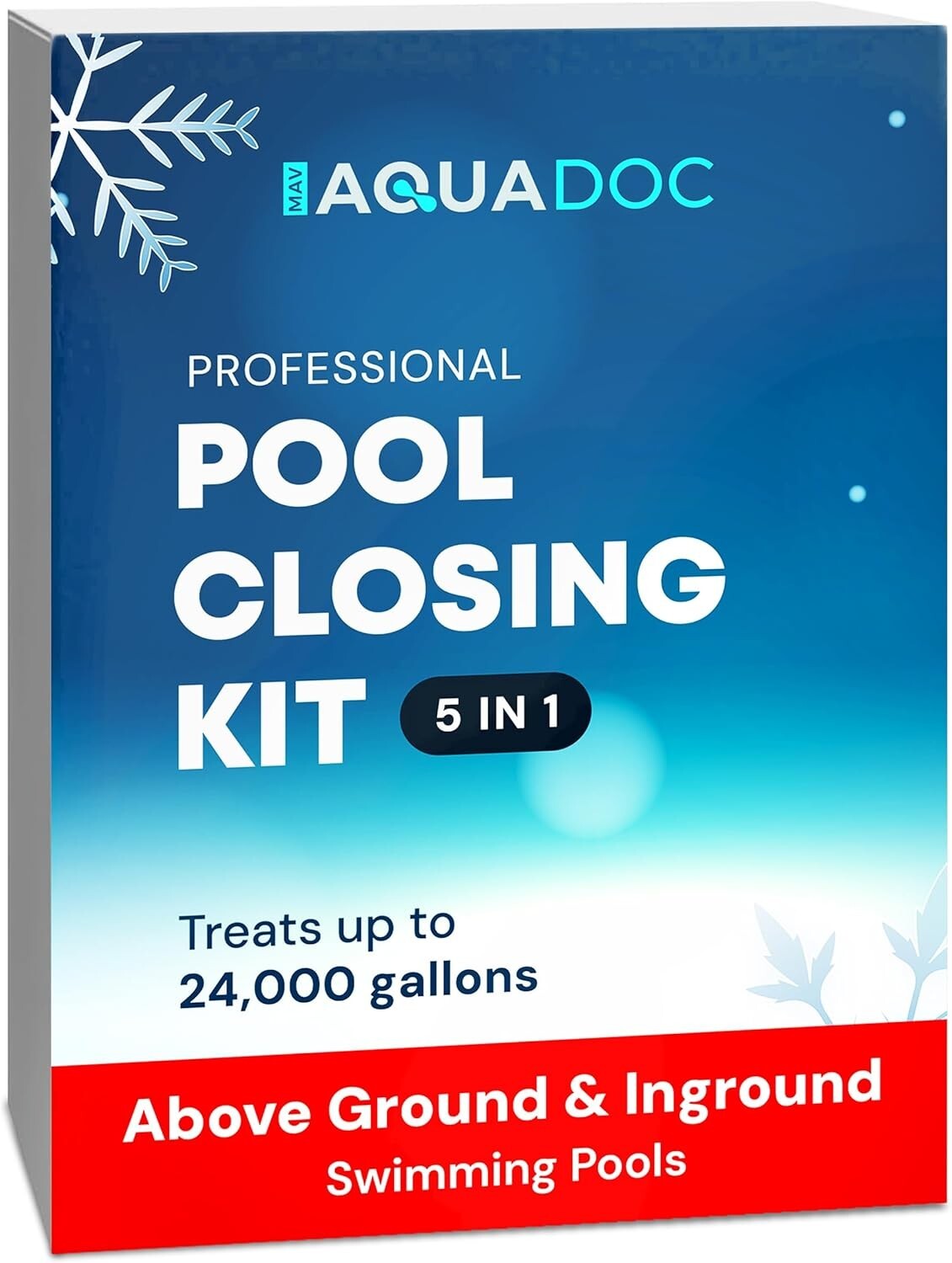 Essential 3-Part Winter Pool Closing Kit - Maintains Water Quality & Clarity