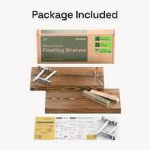 Load image into Gallery viewer, Versatile 16 Inch Rustic Floating Shelves for Bathroom, Kitchen, Living Room