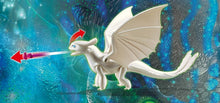 Load image into Gallery viewer, How to Train Your Dragon III Light Fury &amp; Baby Dragon Playset with Accessories