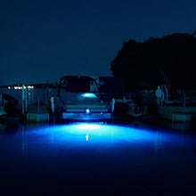 Load image into Gallery viewer, IP68 Waterproof 1800 Lumen LED Underwater Boat Light - No Drilling Required