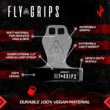 Load image into Gallery viewer, Premium 2 Finger Vegan Hand Grips for Gymnastics &amp; Cross Training - X-Large
