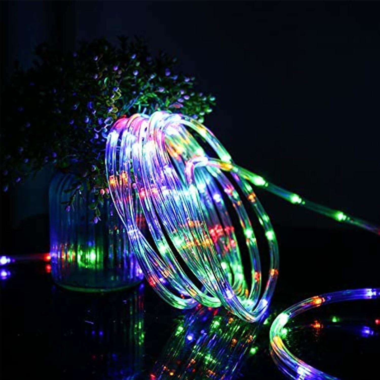 720 LED Flexible Tube Lights - Timed, Waterproof Rope Lights for Outdoor Fun