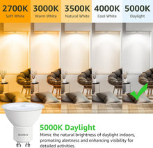 Load image into Gallery viewer, Energy-Efficient GU10 LED Bulb 6W, 650 Lumens Daylight - 20 Bulbs for Home Use