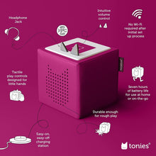 Load image into Gallery viewer, Toniebox Audio Player Starter Set with Playtime Puppy - Purple Huggable Fun