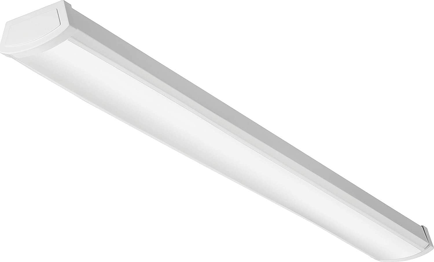 Versatile 48-Inch LED Ceiling Light - Cool White Flush Mount for Modern Spaces