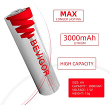 Load image into Gallery viewer, Ultimate 72-Pack 1.5V Lithium AA Batteries - Long Shelf Life &amp; Leak-Proof Design