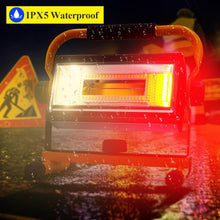 Load image into Gallery viewer, Ultra Bright 7000LM Waterproof Work Light with Rechargeable Battery for Outdoors