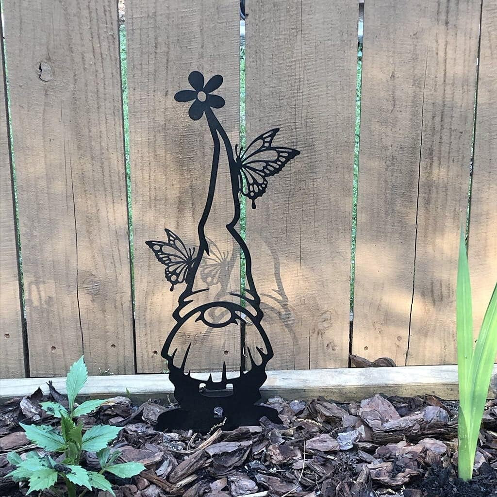 Charming 4 Pack of Handcrafted Garden Gnomes - Perfect Gift for Gardeners