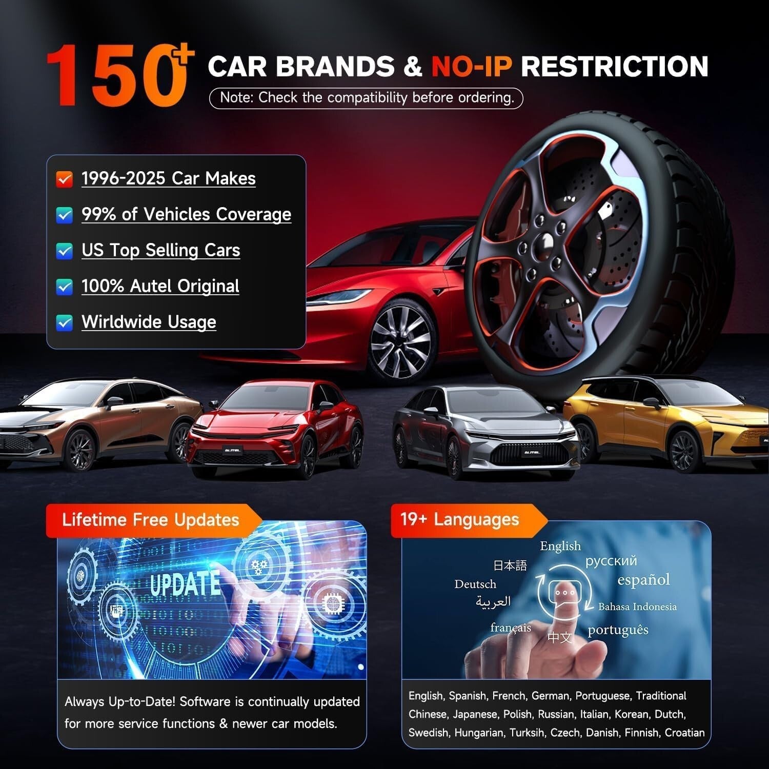 2025 MaxiTPMS Programming Tool - Universal TPMS Solution with Lifetime Updates