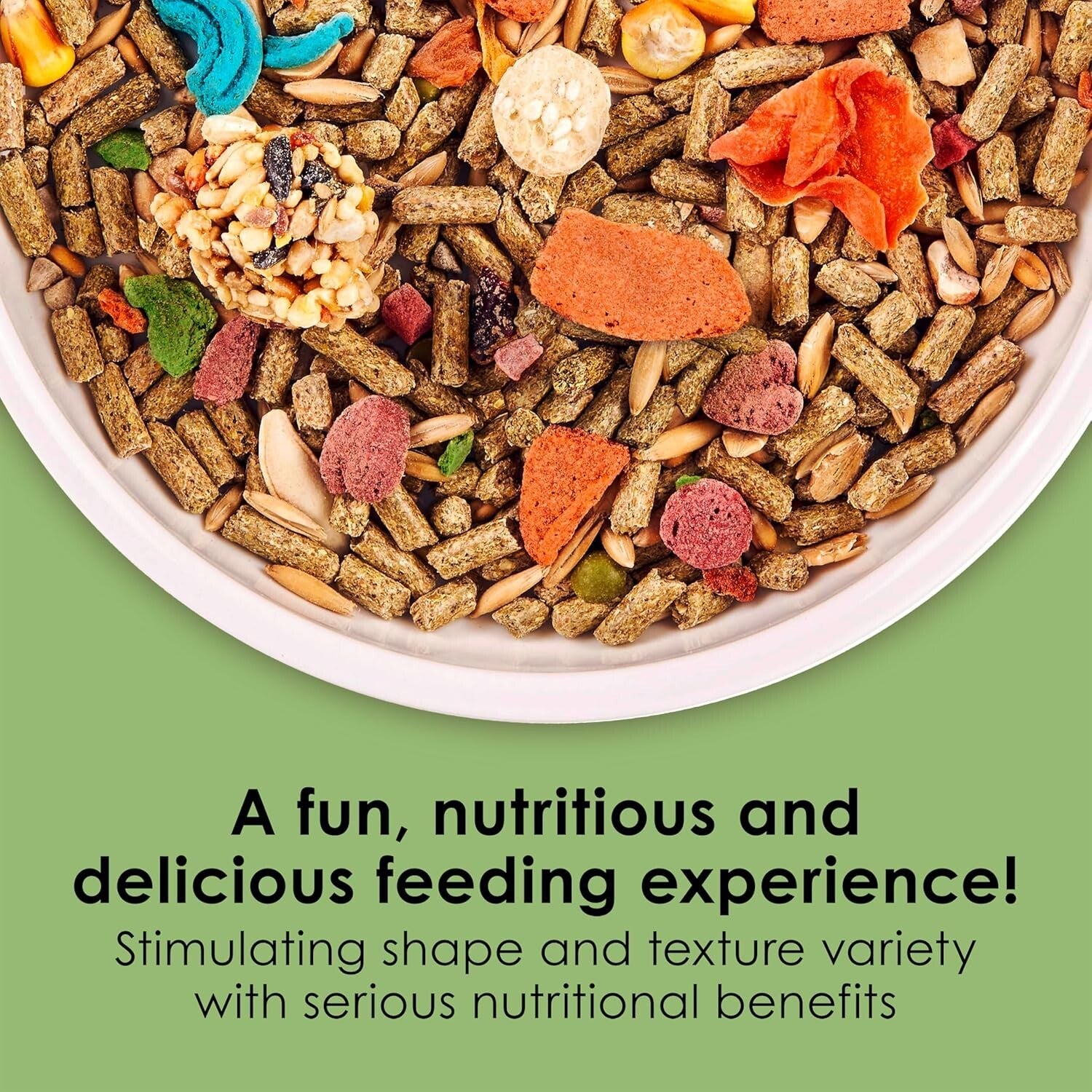 Fiesta Guinea Pig Food, Nutrient-Rich 25 lbs Blend for Dental Health & Digestion